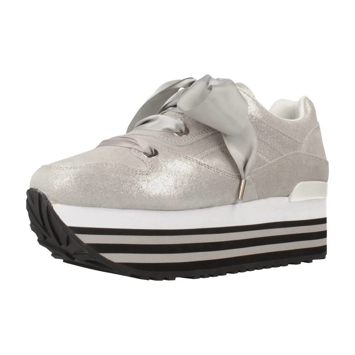 Cipők Női Divat edzőcipők Apepazza 83013 Ezüst