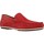 Cipők Férfi Mokkaszínek Fluchos F0424 Piros