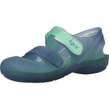 Cipők Lány Lábujjközös papucsok IGOR S10146 Kék