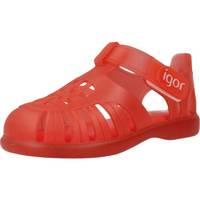 Cipők Lány Lábujjközös papucsok IGOR S10233 Piros