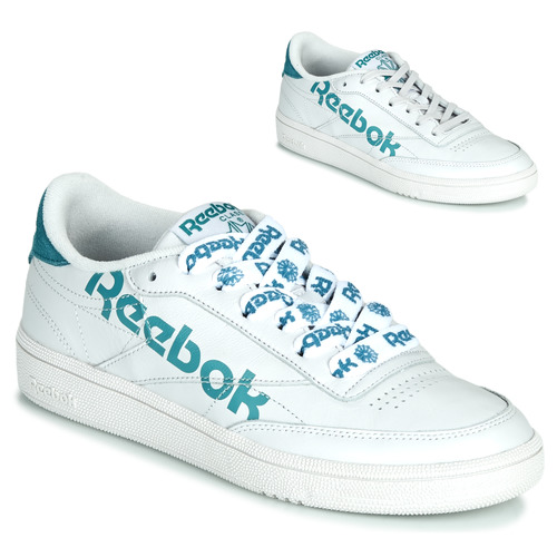 Cipők Női Rövid szárú edzőcipők Reebok Classic CLUB C 86 Fehér / Kék