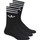 Fehérnemű Férfi Zoknik adidas Originals Solid crew sock Fekete 