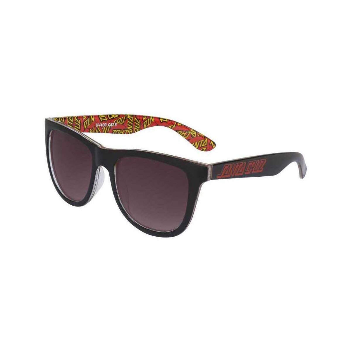 Órák & Ékszerek Férfi Napszemüvegek Santa Cruz Multi classic dot sunglasses Fekete 