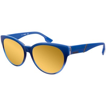 Órák & Ékszerek Női Napszemüvegek Diesel Sunglasses DL0124-90G Kék