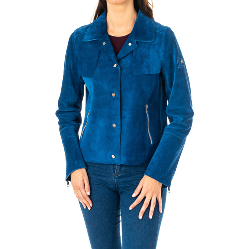 Ruhák Női Kabátok La Martina JWL002-07034 Kék