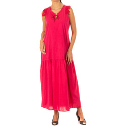 Ruhák Női Hosszú ruhák La Martina LWD007-06072 Rózsaszín