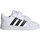 Cipők Gyerek Rövid szárú edzőcipők adidas Originals Grand Court I Fehér