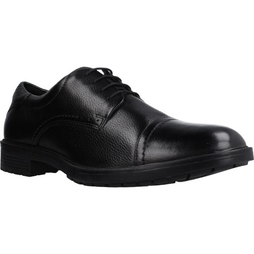 Cipők Férfi Oxford cipők & Bokacipők Geox U KAPSIAN Fekete 