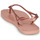 Cipők Női Szandálok / Saruk Havaianas LUNA Rózsaszín / Arany