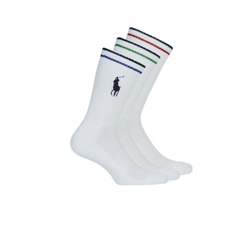 Kiegészítők Sport zoknik Polo Ralph Lauren 3PK BPP-SOCKS-3 PACK Fehér