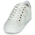 Cipők Női Rövid szárú edzőcipők Geox D PONTOISE Fehér / Ezüst