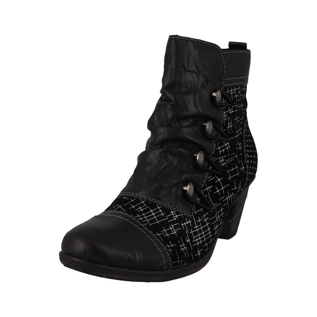 Cipők Női Bokacsizmák Remonte D8792 Fekete 