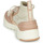 Cipők Női Magas szárú edzőcipők Coach C245 RUNNER Rózsaszín / Bőrszínű / Ezüst