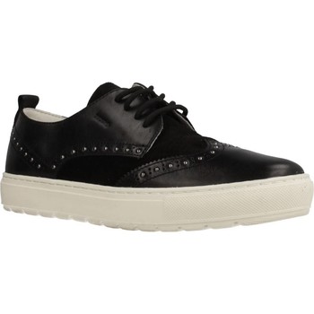 Cipők Női Oxford cipők & Bokacipők Geox D842QA Fekete 