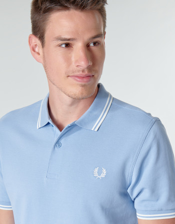 Fred Perry TWIN TIPPED FRED PERRY SHIRT Kék