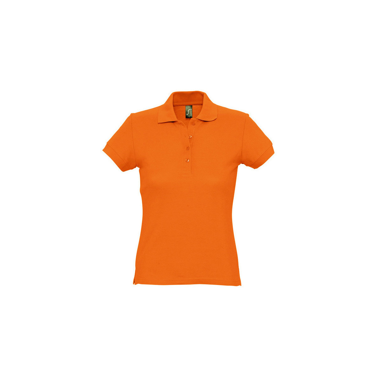 Ruhák Női Rövid ujjú galléros pólók Sols PASSION WOMEN COLORS Narancssárga