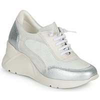 Cipők Női Rövid szárú edzőcipők Hispanitas TOKIO Fehér / Ezüst