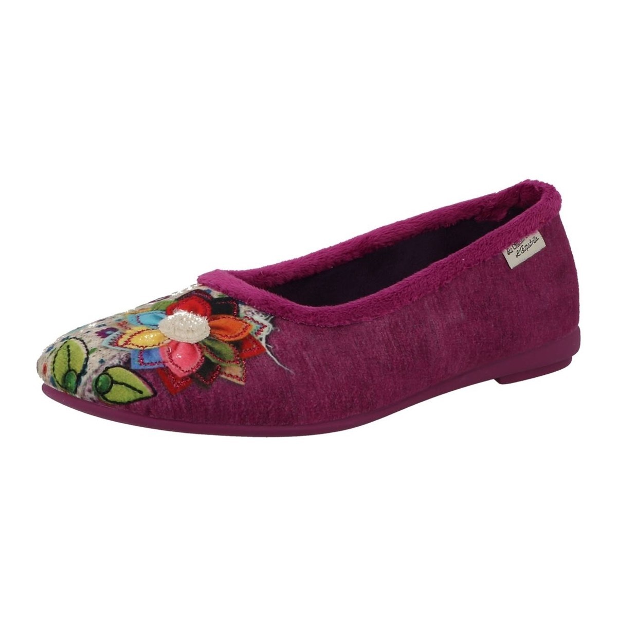 Cipők Női Mamuszok La Maison De L'espadrille 6090-2 Rózsaszín