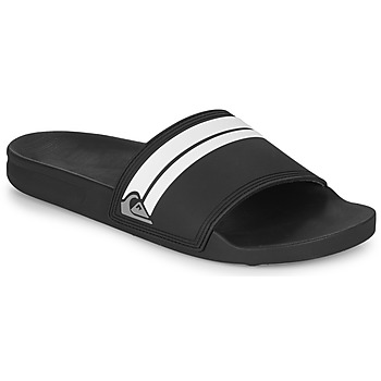 Cipők Férfi strandpapucsok Quiksilver RIVI SLIDE Fekete  / Fehér