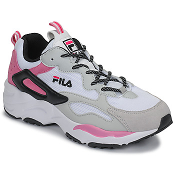 Cipők Női Rövid szárú edzőcipők Fila RAY TRACER CB WMN Fehér / Rózsaszín