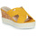 Cipők Női Papucsok Les Petites Bombes LIDY Mustár sárga