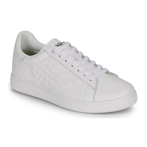 Cipők Rövid szárú edzőcipők Emporio Armani EA7 CLASSIC NEW CC Fehér