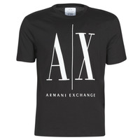 Ruhák Férfi Rövid ujjú pólók Armani Exchange HULO Fekete 