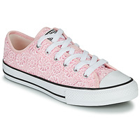 Cipők Gyerek Rövid szárú edzőcipők Converse CHUCK TAYLOR ALL STAR DAISY CROCHET Rózsaszín