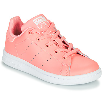 Cipők Lány Rövid szárú edzőcipők adidas Originals STAN SMITH C Rózsaszín