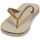Cipők Női Lábujjközös papucsok Ipanema IPANEMA CLAS BRASIL II FEM Bézs / Arany