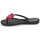 Cipők Lány Lábujjközös papucsok Ipanema MAXI FASHION Fekete  / Piros