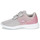 Cipők Lány Rövid szárú edzőcipők Kangaroos KF ACT V Szürke / Rózsaszín
