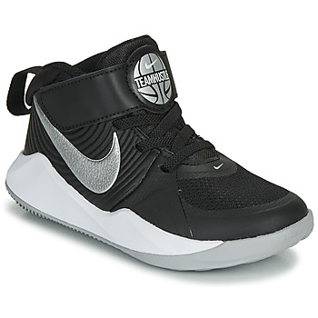 Cipők Gyerek Multisport Nike TEAM HUSTLE D 9 PS Fekete  / Ezüst