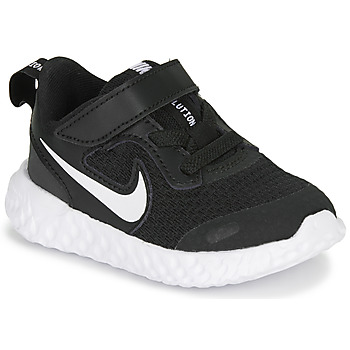 Cipők Gyerek Rövid szárú edzőcipők Nike REVOLUTION 5 TD Fekete  / Fehér