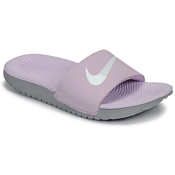Cipők Lány strandpapucsok Nike KAWA Rózsaszín / Fehér