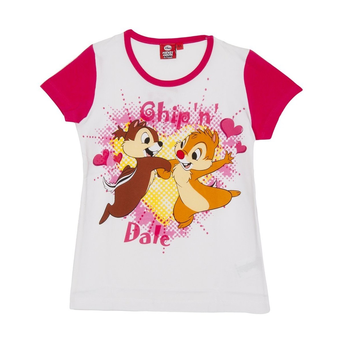 Ruhák Lány Rövid ujjú pólók Disney WD26120-FUCSIA Rózsaszín