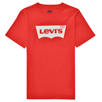 Ruhák Fiú Rövid ujjú pólók Levi's BATWING TEE Piros