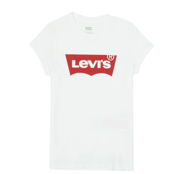 Ruhák Lány Rövid ujjú pólók Levi's BATWING TEE Fehér