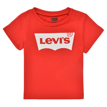 Ruhák Fiú Rövid ujjú pólók Levi's BATWING TEE Piros
