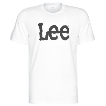 Ruhák Férfi Rövid ujjú pólók Lee LOGO TEE SHIRT Fehér