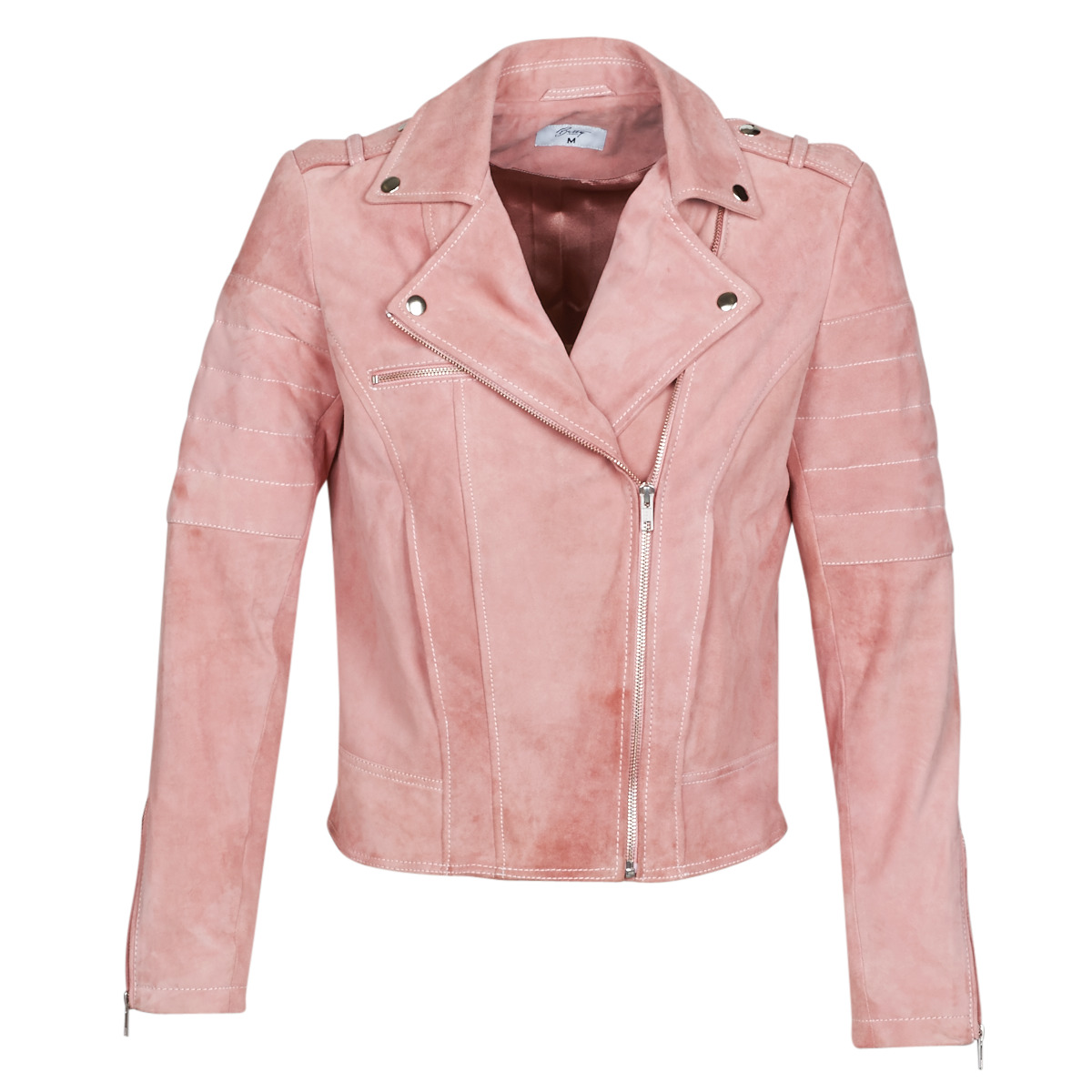Ruhák Női Bőrkabátok / műbőr kabátok Betty London MARILINE Rózsaszín