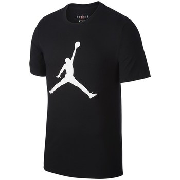 Ruhák Férfi Rövid ujjú pólók Nike Jordan Jumpman Fekete 