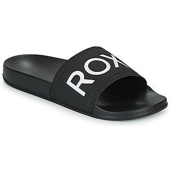 Cipők Női strandpapucsok Roxy SLIPPY II Fekete  / Fehér