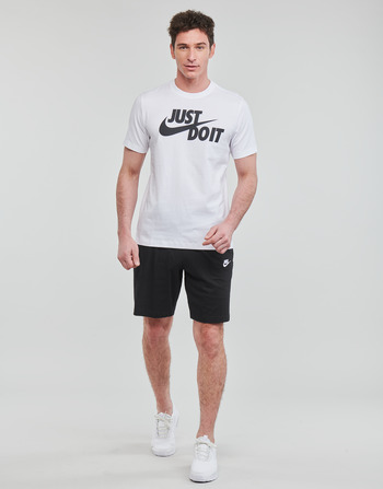 Ruhák Férfi Rövidnadrágok Nike M NSW CLUB SHORT JSY Fekete  / Fehér