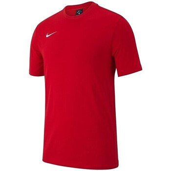 Ruhák Fiú Rövid ujjú pólók Nike JR Team Club 19 Piros