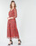 Ruhák Női Hosszú ruhák Vero Moda VMGLAMMY Piros