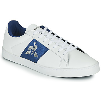Cipők Női Rövid szárú edzőcipők Le Coq Sportif ELSA Fehér / Kék