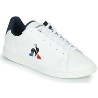 Cipők Gyerek Rövid szárú edzőcipők Le Coq Sportif COURTSET GS Fehér / Kék