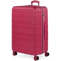 Táskák Keményfedeles bőröndök Jaslen San Marino 128 L Rózsaszín