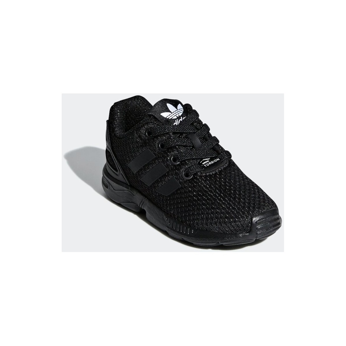 Cipők Gyerek Rövid szárú edzőcipők adidas Originals ZX Flux EL I Fekete 